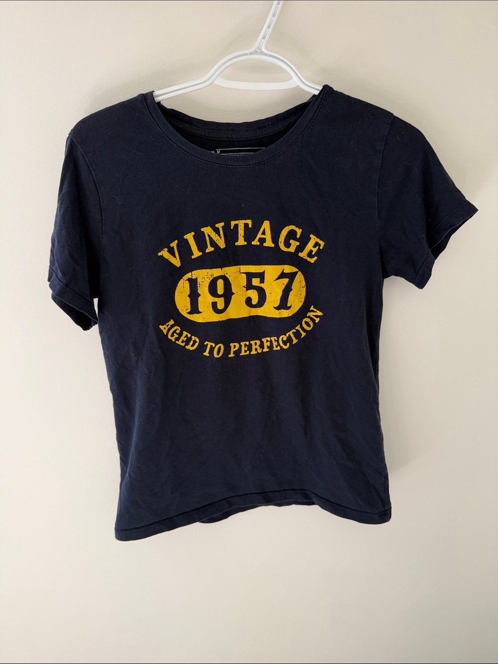 Levi's Navy Tee with Yellow 'Vintage 1957' Graphic